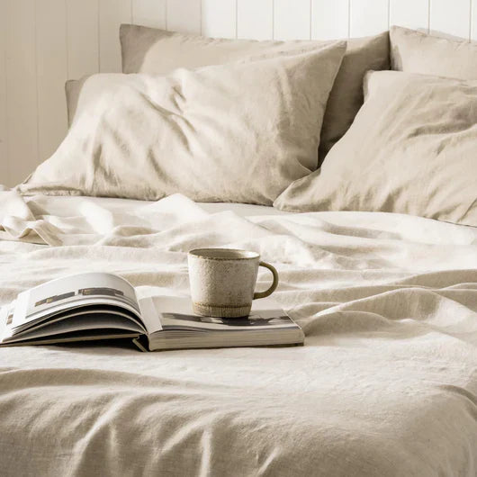 Спален комплект от 100% естествен лен Oeko-Tex®