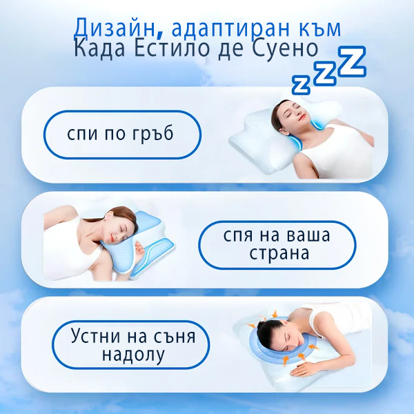 Ортопедична цервикална възглавница - Somnus™